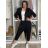 Damen Langarmjacke (42/44/46  ONE SIZE) ITALIAN FASHION IMPSS268593/DUR  schwarz