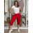 Damen Langarmjacke (42/44/46  ONE SIZE) ITALIAN FASHION IMPSS266259/DUR  rot