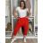 Damen Langarmjacke (44/46/48 ONE SIZE) ITALIAN FASHION IMPSS266368/DUR 44/46/48 rot