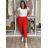 Damen Langarmjacke (44/46/48 ONE SIZE) ITALIAN FASHION IMPSS266368/DUR 44/46/48 rot