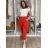 Damen Langarmjacke (44/46/48 ONE SIZE) ITALIAN FASHION IMPSS266368/DUR 44/46/48 rot