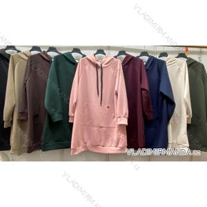 Damen-Rollkragenpullover mit kurzen Ärmeln (Einheitsgröße 42/44/46) ITALIENISCHE MODE IMC260237