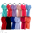 Šaty letní šifonové bez rukávů dámské (S/M ONE SIZE) ITALSKÁ MÓDA IMD22495 S / M türkis