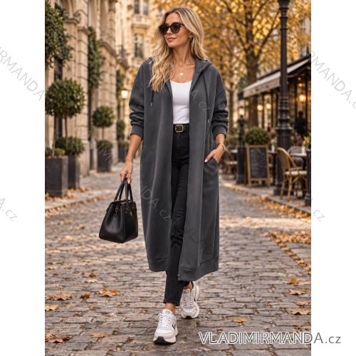 Elegante, lange Jogginghose für Damen (Einheitsgröße S/M/L) ITALIAN FASHION IMD23634