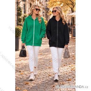 Elegante, lange Jogginghose für Damen (Einheitsgröße S/M/L) ITALIAN FASHION IMD23634