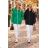 Elegante, lange Jogginghose für Damen (Einheitsgröße S/M/L) ITALIAN FASHION IMD23634