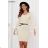 Elegante, lange Jogginghose für Damen (Einheitsgröße S/M/L) ITALIAN FASHION IMD23634