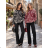 Übergroßer gestrickter Langarmpullover für Damen (S/M EINHEITSGRÖSSE) ITALIAN FASHION IMSN2416125 M/L/XL dunkelblau