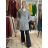 Sommerkleid oval Kurzarm Damen Übergröße (50/52/54 Einheitsgröße) ITALIAN FASHION IM425011 46/48/50 Wein