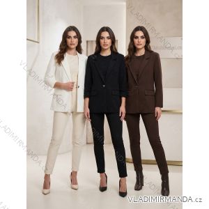 Jacke lange Ärmel (uni s-xl) ITALIENISCHE Mode IM318109