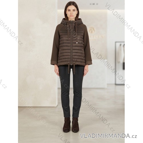 Damen-Kapuzenjacke in großen Größen (XL/2XL ONE SIZE) ITALIAN FASHION IM422684 M hellbraun