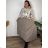 Sommerkleid oval Kurzarm Damen Übergröße (50/52/54 Einheitsgröße) ITALIAN FASHION IM425011  pink