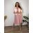 Eleganter Damen Bolero (uni sl) ITALIENISCHE Mode IMC18343 38 pink