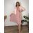 Eleganter Damen Bolero (uni sl) ITALIENISCHE Mode IMC18343 38 pink