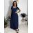 Kurzes Sommerkleid mit langen Ärmeln für Damen, übergroß (54/56/58 Einheitsgröße) ITALIAN FASHION IM425070
