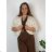 Übergroßer Langarmpullover für Damen (Einheitsgröße S/M) ITALIAN FASHION IMWCA23DH2302
