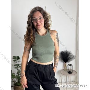 Damen-Crop-Top mit Trägern (S/M ONE SIZE) ITALIAN FASHION IMPLP2309080050