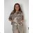 Damen-Langarmjacke (S/M Einheitsgröße) ITALIAN FASHION IMWB232761  braun