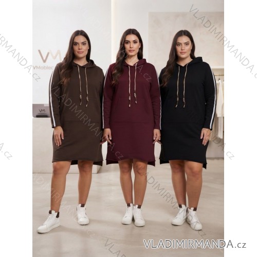 Damen-Rollkragenpullover mit kurzen Ärmeln (Einheitsgröße 42/44/46) ITALIENISCHE MODE IMC260237  Wein