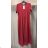 Elegante Hose mit Gürtel für Damen (S/M/L ONE SIZE) ITALIAN FASHION IM425057 44/46/48 Wein