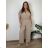 Sommerkleid oval Kurzarm Damen Übergröße (50/52/54 Einheitsgröße) ITALIAN FASHION IM425011