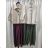 Damenmantel mit langen Ärmeln (Einheitsgröße S/M/L) ITALIENISCHE MODE IMPVN2525994