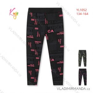 Leggings warm lang Kinder Mädchen (98-128) KUGO FL6707