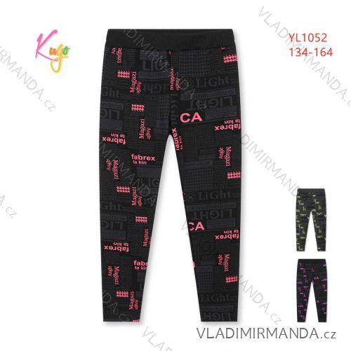 Leggings warm lang Kinder Mädchen (98-128) KUGO FL6707
