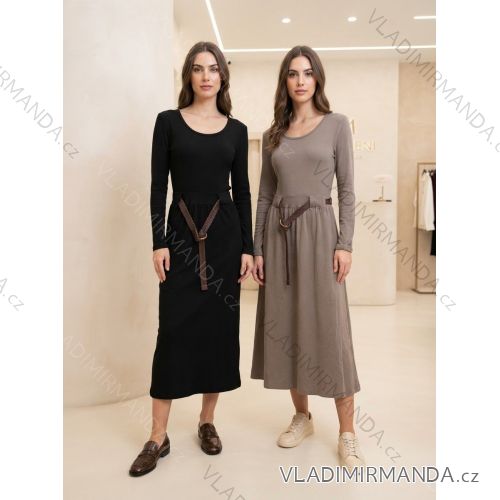 Übergroßer gestrickter Langarmpullover für Damen (S/M EINHEITSGRÖSSE) ITALIAN FASHION IMSN2416125
