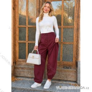 Elegante, lange Jogginghose für Damen (Einheitsgröße S/M/L) ITALIAN FASHION IMD23634