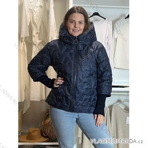 Damen-Rollkragenpullover mit kurzen Ärmeln (Einheitsgröße 42/44/46) ITALIENISCHE MODE IMC260237