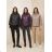 Damen-Rollkragenpullover mit kurzen Ärmeln (Einheitsgröße 42/44/46) ITALIENISCHE MODE IMC260237 M/L/XL beige