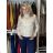 Damen-Rollkragenpullover mit kurzen Ärmeln (Einheitsgröße 42/44/46) ITALIENISCHE MODE IMC260237 M/L/XL beige