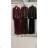 Set aus elegantem Langarm-Sweatshirt und übergroßer Damenhose (46/48/50 ONE SIZE) ITALIAN FASHION IMC25445