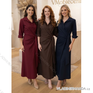 Übergroßer gestrickter Langarmpullover für Damen (S/M EINHEITSGRÖSSE) ITALIAN FASHION IMSN2416125