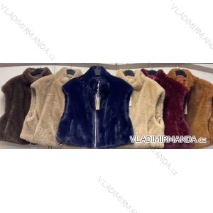 Damen-Rollkragenpullover mit kurzen Ärmeln (Einheitsgröße 42/44/46) ITALIENISCHE MODE IMC260237