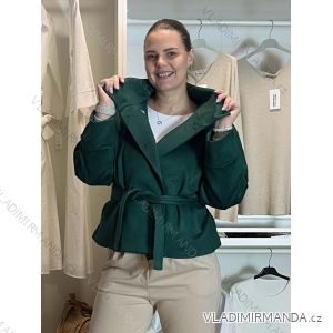 Jacke dünne lange Ärmel Frauen (UNI XS-M) ITALIENISCHE MODE IM120049