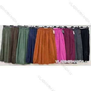 Oversize-Hose für Damen mit Gürtel (Einheitsgröße 42/44/46) Italienische Mode IM4260327
