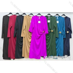 Oversize-Hose für Damen mit Gürtel (Einheitsgröße 42/44/46) Italienische Mode IM4260327