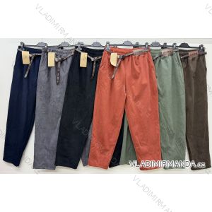Oversize-Hose für Damen mit Gürtel (Einheitsgröße 42/44/46) Italienische Mode IM4260327