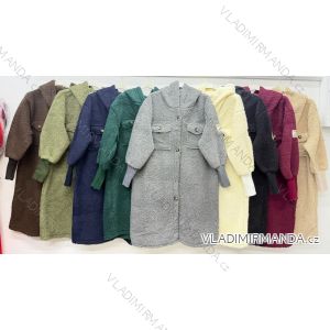 Oversize-Hose für Damen mit Gürtel (Einheitsgröße 42/44/46) Italienische Mode IM4260327