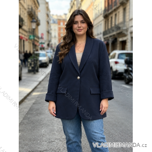 Damen-Langarmjacke in Butterscotch (Einheitsgröße 54/56/58) ITALIENISCHE MODE IM4260252