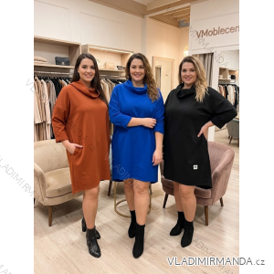 Übergroßer gestrickter Langarmpullover für Damen (S/M EINHEITSGRÖSSE) ITALIAN FASHION IMSN2416125