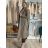 Übergroßer gestrickter Langarmpullover für Damen (S/M EINHEITSGRÖSSE) ITALIAN FASHION IMSN2416125