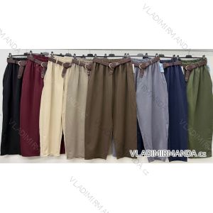 Oversize-Hose für Damen mit Gürtel (Einheitsgröße 42/44/46) Italienische Mode IM4260327