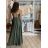 Elegante Hose mit Gürtel für Damen (S/M/L ONE SIZE) ITALIAN FASHION IM425057