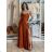 Elegante Hose mit Gürtel für Damen (S/M/L ONE SIZE) ITALIAN FASHION IM425057