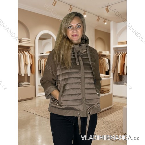 Damen-Kapuzenjacke in großen Größen (XL/2XL ONE SIZE) ITALIAN FASHION IM422684 XL hellbraun