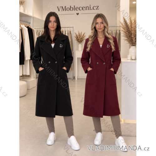 Damen-Langarmmantel mit Reißverschluss (S-XL) ITALIENISCHE MODE IMWKH266765/DU