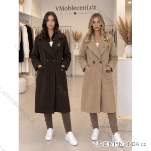 Damen-Langarmmantel mit Reißverschluss (S-XL) ITALIENISCHE MODE IMWKH266765/DU